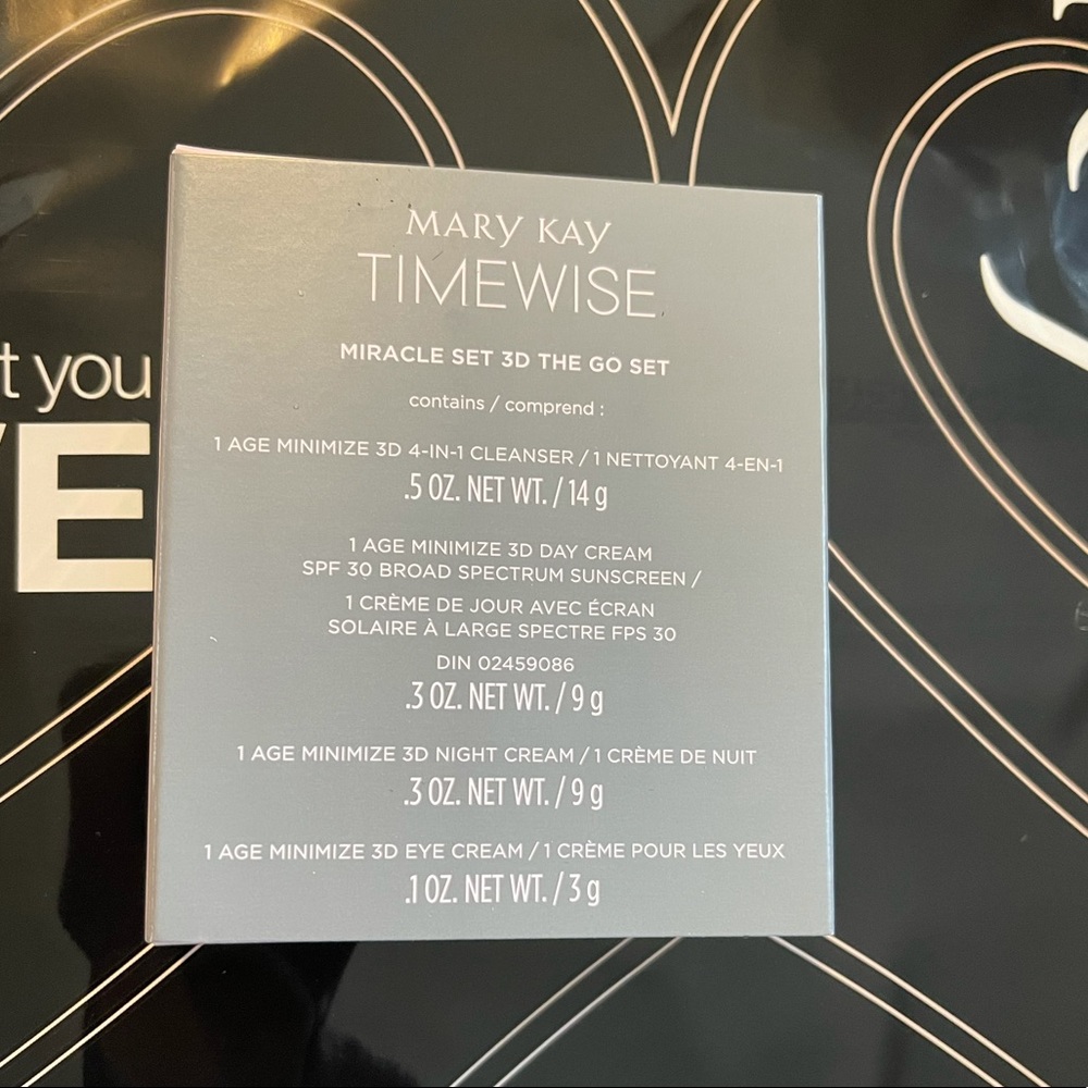 Mary Kay timewise miracle set 3D “On the go set”